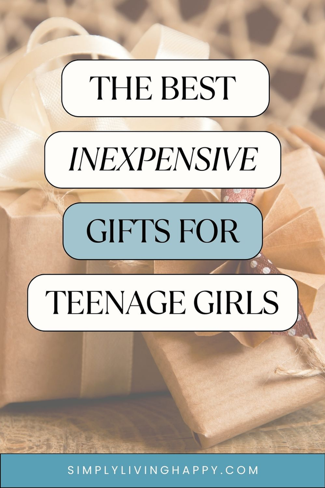 inexpensive gifts for teenage girl